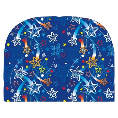 Christmas Stars Pattern Star Make Up Case (Medium) from ArtsNow.com Front