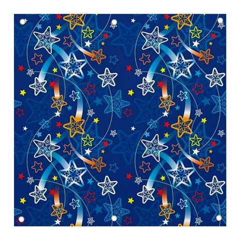 Christmas Stars Pattern Star Banner and Sign 3  x 3  from ArtsNow.com Front