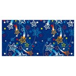 Christmas Stars Pattern Star Banner and Sign 6  x 3 