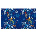 Christmas Stars Pattern Star Banner and Sign 7  x 4 