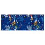 Christmas Stars Pattern Star Banner and Sign 8  x 3 