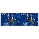 Christmas Stars Pattern Star Banner and Sign 9  x 3 