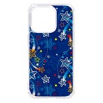 Christmas Stars Pattern Star iPhone 14 Pro TPU UV Print Case