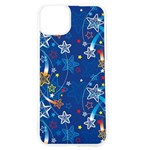 Christmas Stars Pattern Star iPhone 15 TPU UV Print Case