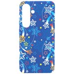 Christmas Stars Pattern Star Samsung Galaxy S24 6.2 Inch Black TPU UV Case