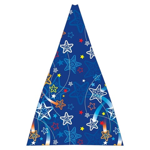 Christmas Stars Pattern Star Automatic Folding Umbrella with Case (Large) from ArtsNow.com 13.71 x19.92  Umbrella - 7