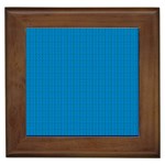 Blue Lego Texture Macro, Blue Dots Background, Lego Framed Tile