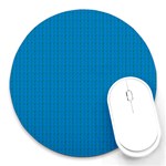 Blue Lego Texture Macro, Blue Dots Background, Lego Round Mousepad