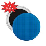 Blue Lego Texture Macro, Blue Dots Background, Lego 2.25  Magnets (10 pack) 