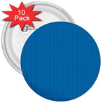 Blue Lego Texture Macro, Blue Dots Background, Lego 3  Buttons (10 pack) 