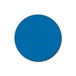 Blue Lego Texture Macro, Blue Dots Background, Lego Rubber Coaster (Round)