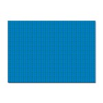 Blue Lego Texture Macro, Blue Dots Background, Lego Sticker A4 (10 pack)