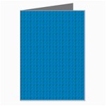 Blue Lego Texture Macro, Blue Dots Background, Lego Greeting Card