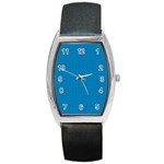 Blue Lego Texture Macro, Blue Dots Background, Lego Barrel Style Metal Watch