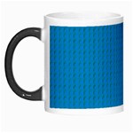 Blue Lego Texture Macro, Blue Dots Background, Lego Morph Mug