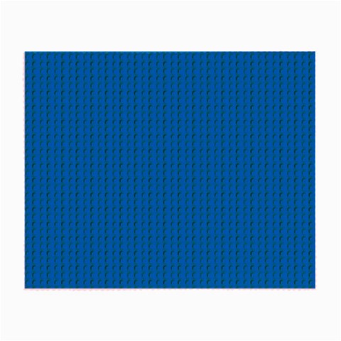 Blue Lego Texture Macro, Blue Dots Background, Lego Small Glasses Cloth from ArtsNow.com Front