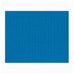 Blue Lego Texture Macro, Blue Dots Background, Lego Small Glasses Cloth