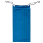 Blue Lego Texture Macro, Blue Dots Background, Lego Jewelry Bag