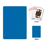 Blue Lego Texture Macro, Blue Dots Background, Lego Playing Cards Single Design (Rectangle)