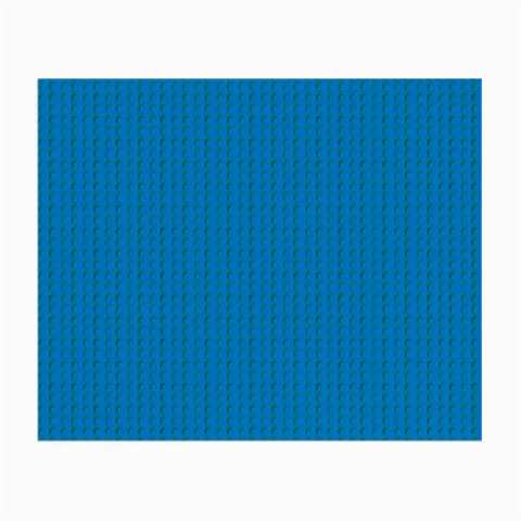 Blue Lego Texture Macro, Blue Dots Background, Lego Small Glasses Cloth (2 Sides) from ArtsNow.com Front