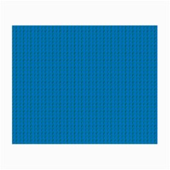 Blue Lego Texture Macro, Blue Dots Background, Lego Small Glasses Cloth (2 Sides) from ArtsNow.com Front