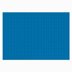 Blue Lego Texture Macro, Blue Dots Background, Lego Large Glasses Cloth (2 Sides) from ArtsNow.com Front