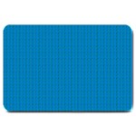 Blue Lego Texture Macro, Blue Dots Background, Lego Large Doormat