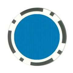 Blue Lego Texture Macro, Blue Dots Background, Lego Poker Chip Card Guard from ArtsNow.com Front