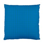 Blue Lego Texture Macro, Blue Dots Background, Lego Standard Cushion Case (One Side)