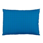 Blue Lego Texture Macro, Blue Dots Background, Lego Pillow Case