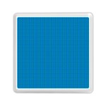 Blue Lego Texture Macro, Blue Dots Background, Lego Memory Card Reader (Square)