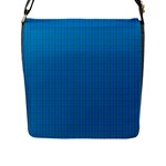 Blue Lego Texture Macro, Blue Dots Background, Lego Flap Closure Messenger Bag (L)