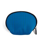 Blue Lego Texture Macro, Blue Dots Background, Lego Accessory Pouch (Small)