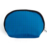 Blue Lego Texture Macro, Blue Dots Background, Lego Accessory Pouch (Medium)