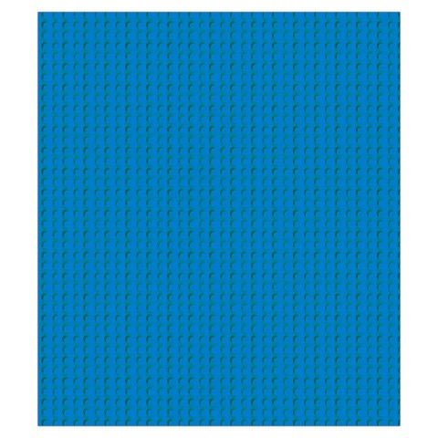 Blue Lego Texture Macro, Blue Dots Background, Lego Drawstring Pouch (Small) from ArtsNow.com Front