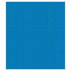 Blue Lego Texture Macro, Blue Dots Background, Lego Drawstring Pouch (Small) from ArtsNow.com Front