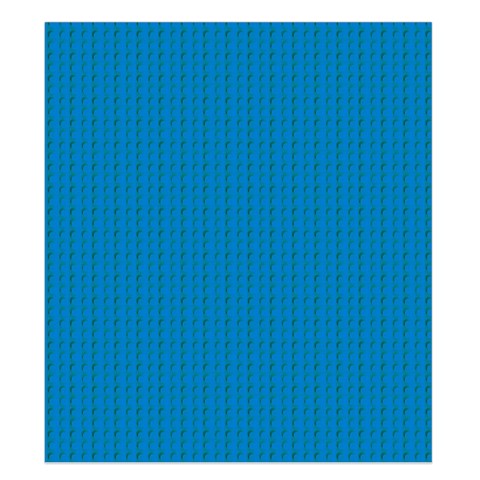 Blue Lego Texture Macro, Blue Dots Background, Lego Duvet Cover Double Side (King Size) from ArtsNow.com Front