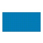 Blue Lego Texture Macro, Blue Dots Background, Lego Satin Wrap 35  x 70 