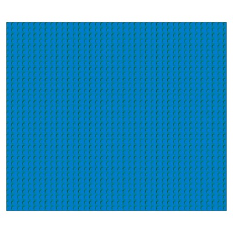 Blue Lego Texture Macro, Blue Dots Background, Lego Zipper Large Tote Bag from ArtsNow.com Front