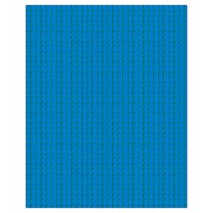 Blue Lego Texture Macro, Blue Dots Background, Lego Drawstring Pouch (XL) from ArtsNow.com Front