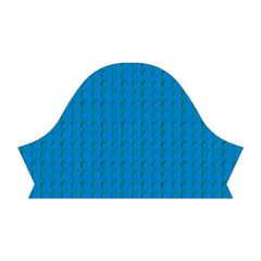 Blue Lego Texture Macro, Blue Dots Background, Lego Short Sleeve V Left Sleeve