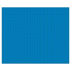 Blue Lego Texture Macro, Blue Dots Background, Lego Medium Tote Bag from ArtsNow.com Front