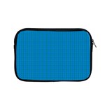 Blue Lego Texture Macro, Blue Dots Background, Lego Apple MacBook Pro 15  Zipper Case