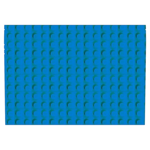 Blue Lego Texture Macro, Blue Dots Background, Lego Everyday Shoulder Bag with Pouch Bag from ArtsNow.com Front Pocket