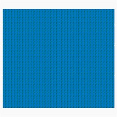 Blue Lego Texture Macro, Blue Dots Background, Lego Roll Up Canvas Pencil Holder (S) from ArtsNow.com Front