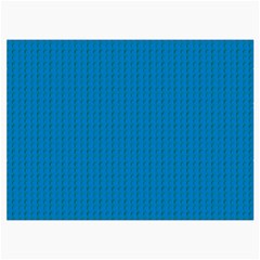 Blue Lego Texture Macro, Blue Dots Background, Lego Roll Up Canvas Pencil Holder (M) from ArtsNow.com Front