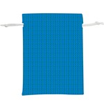 Blue Lego Texture Macro, Blue Dots Background, Lego Lightweight Drawstring Pouch (XL)