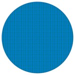 Blue Lego Texture Macro, Blue Dots Background, Lego Round Trivet