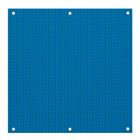 Blue Lego Texture Macro, Blue Dots Background, Lego Banner and Sign 4  x 4  from ArtsNow.com Front