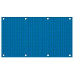 Blue Lego Texture Macro, Blue Dots Background, Lego Banner and Sign 7  x 4 